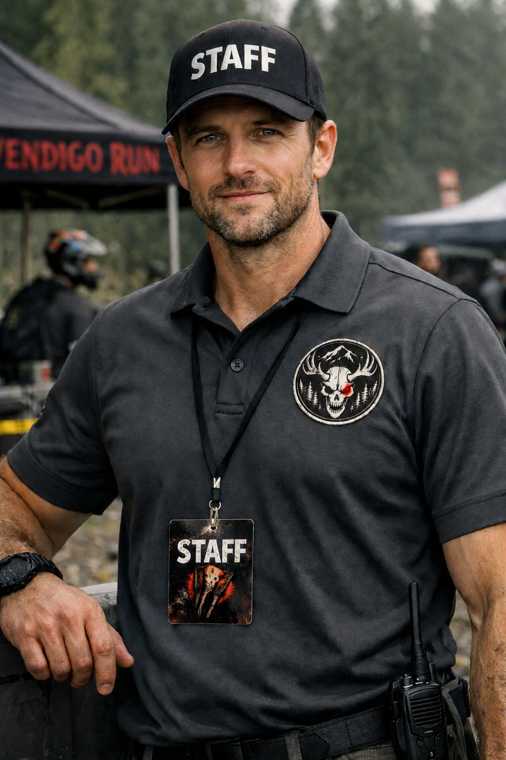 Wendigo Run Event Staff Uniform Concept